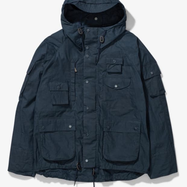 엔지니어드가먼츠 × 바버 톰슨 자켓 네이비 S