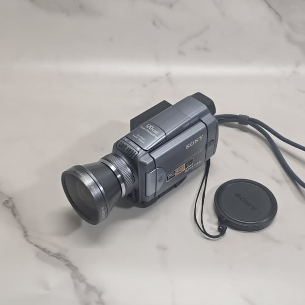 희귀! 최상! 소니 4mm 핸디캠 DCR-IP45 마이크로MV