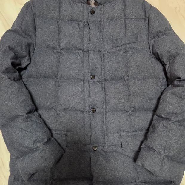 헤지스 프리미엄 구스다운 경량 퀼팅 패딩