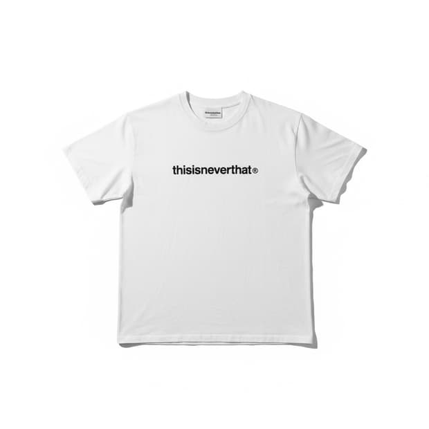 디스이즈네버댓 로고 반팔 티셔츠 L