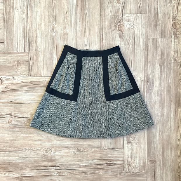 J&M Davidson 트위드 스커트