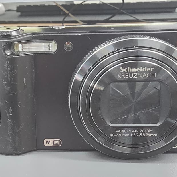 삼성 블루 WB150F 디지털카메라(하자)