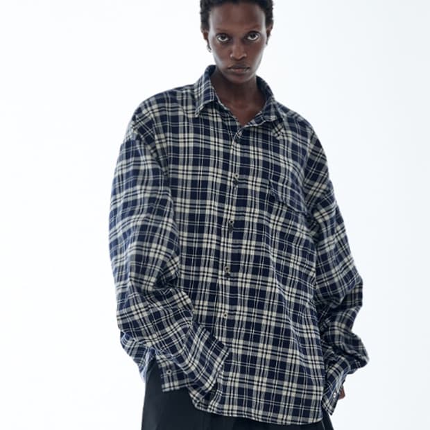 KUAS Check retro shirts