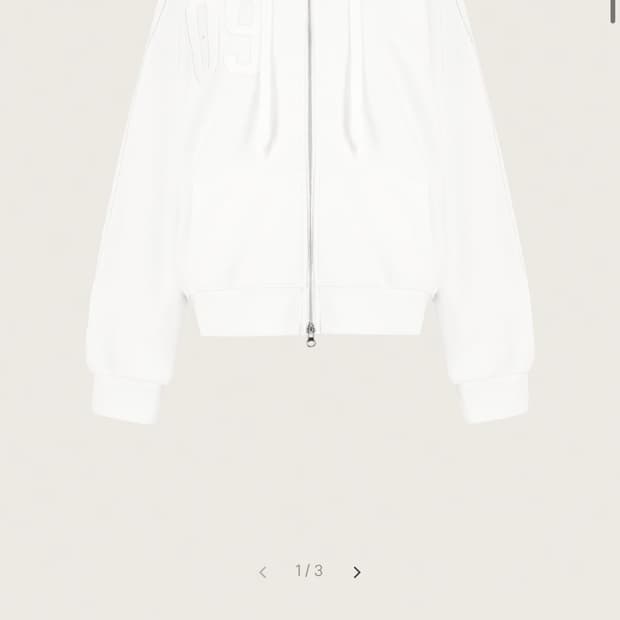 클리시어 09 넘버링 후드집업 Numbering hooded zip-up