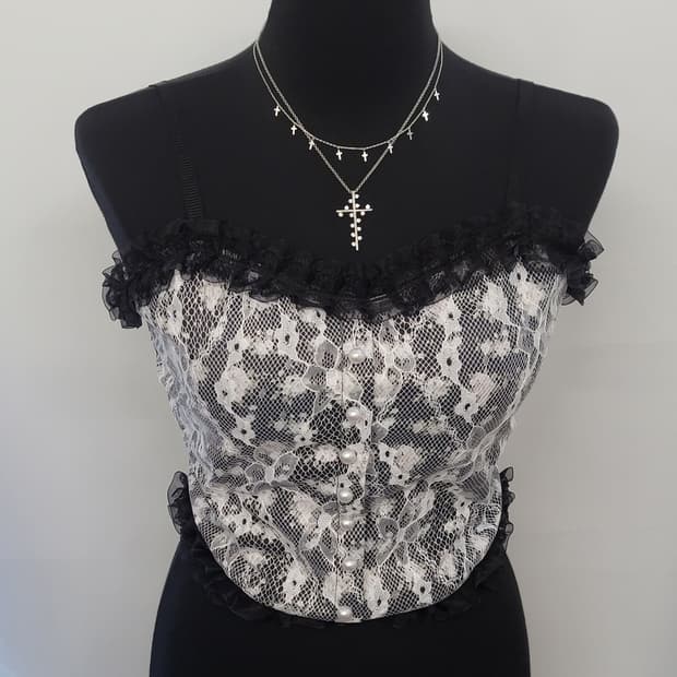 cross neckless set