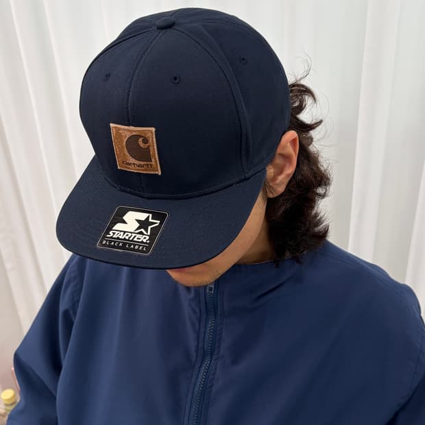 칼하트 WIP x 스타터 스냅백 모자