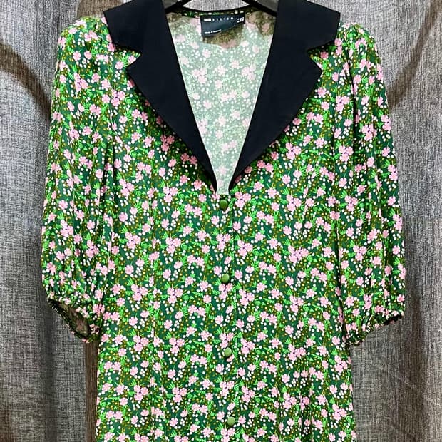 아소스 ASOS 플라워 맥시 원피스 (UK8 / 정55)