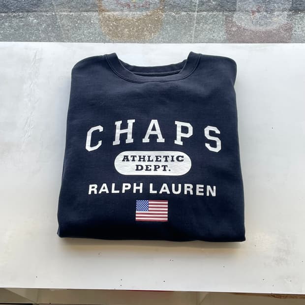 Chaps Ralph Lauren 성조기 스웻셔츠 M 