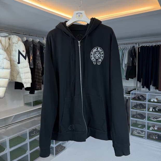 [XL] 크롬하츠 홀스슈 도쿄 플리스 후드집업