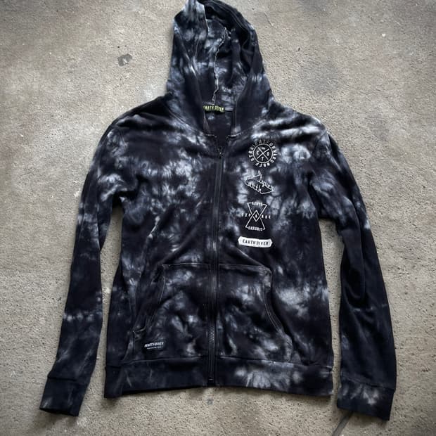 (Unknown)painting zip up hoody