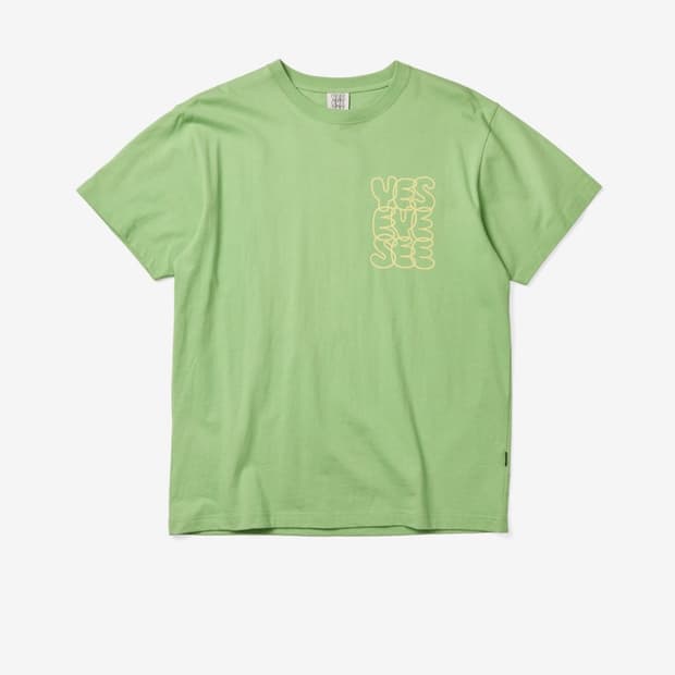 예스아이씨 C-Logo Tee Light Green