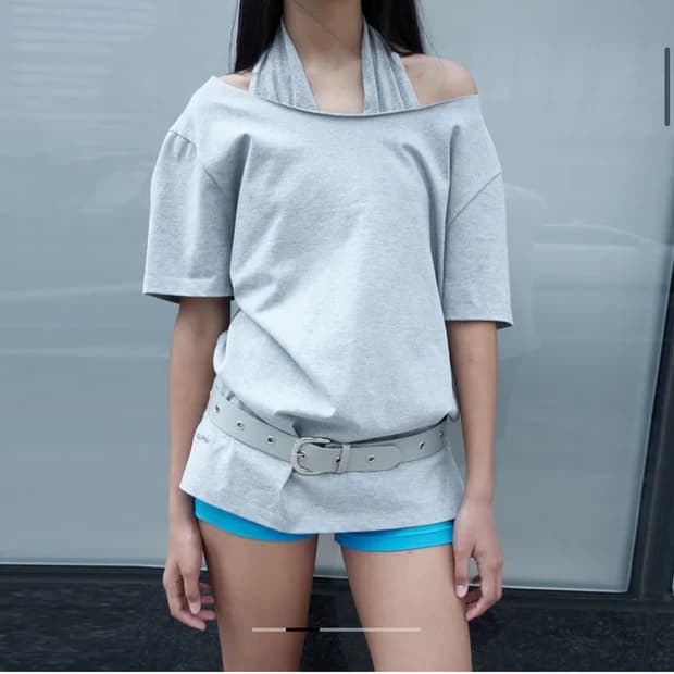 세릭 one shoulder loose top