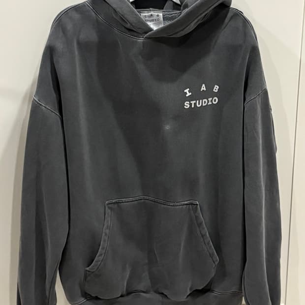 아이앱스튜디오 피그먼트 후드티XL