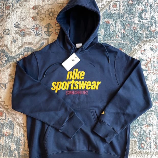 나이키 클럽 플리스 풀오버 후드 (새제품. XL)