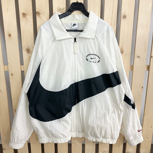 (2XL) 나이키 빅스우시 바람막이 자켓 화이트