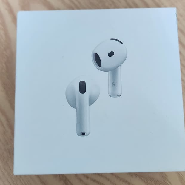 미사용 애플 에어팟 4세대 노이즈캔슬링