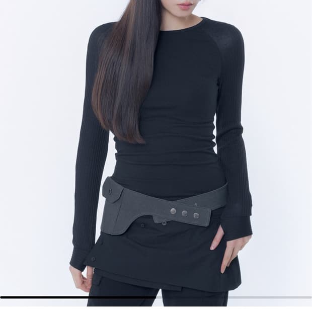 미세키서울 Raglan knit long sleeve