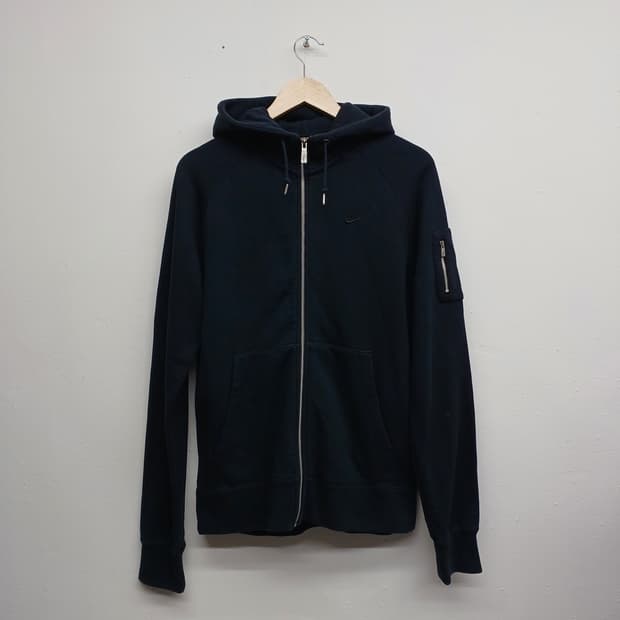 나이키 기본 후드 집업 M