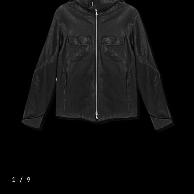 san263-1 램스킨 후드 자켓