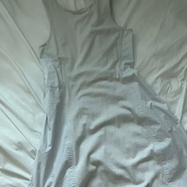 COS 코스 정품 그레이 민소매 롱원피스