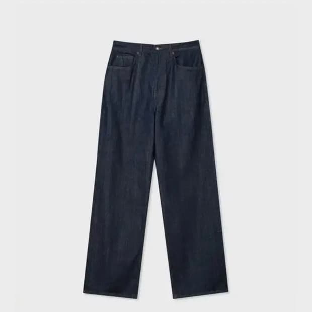 벨리에 트루와이드데님팬츠 미드인디고