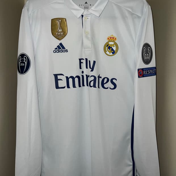 16-17 레알 마드리드 홈 긴팔 호날두 유니폼