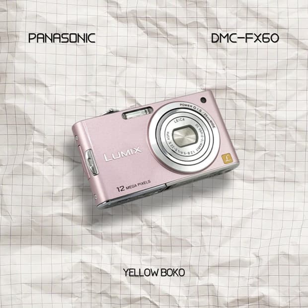 [여행Pick!] 파나소닉 DMC-FX60 레트로 디지털 카메라