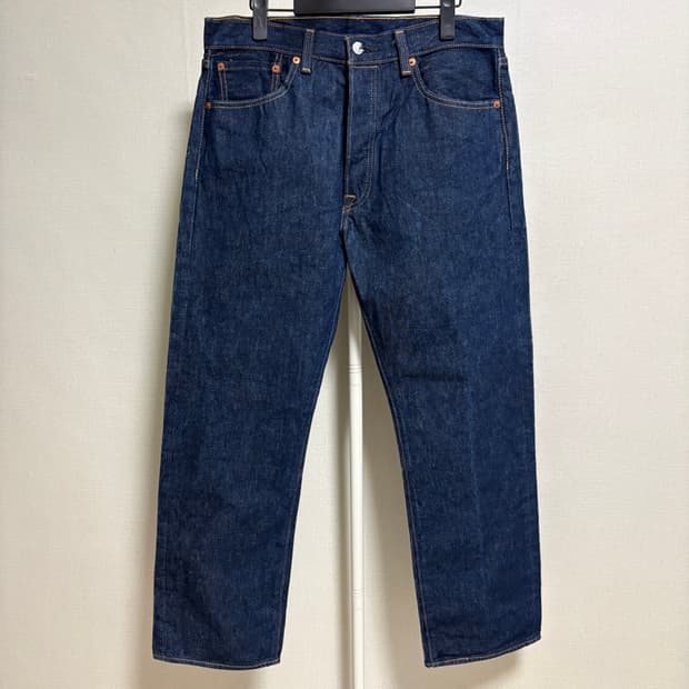 리바이스 501 스트레이트 생지 데님 팬츠 / W34, L30