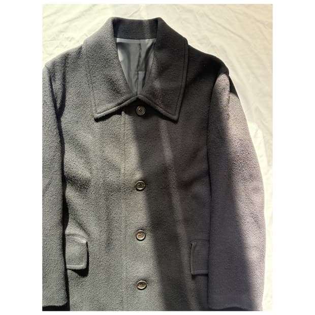 요지야마모토 울 코트