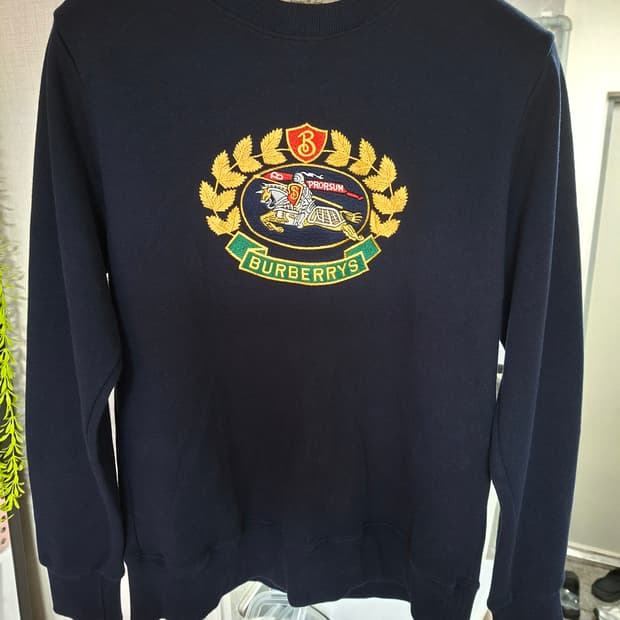 버버리 빈티지 맨투맨 S