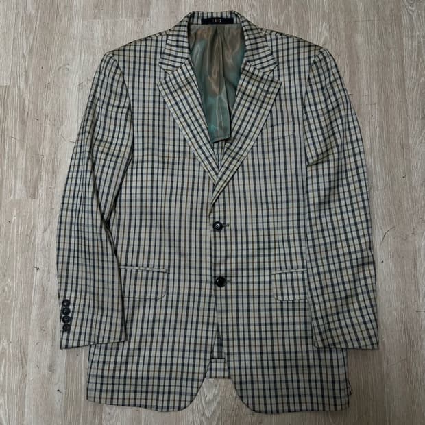 닥스 남성 체크 정장 자켓 L/100 