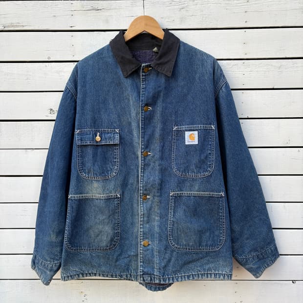 Carhartt 80~90s 칼하트 데님 초어자켓 워크자켓