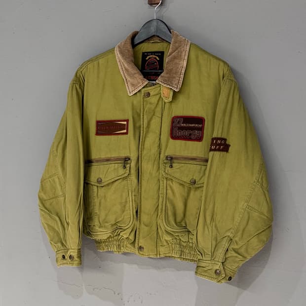 90s Machope 맥호프 디테일 봄버자켓 