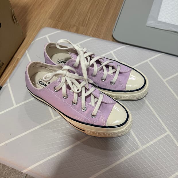 컨버스 척 70 로우 라일락 220