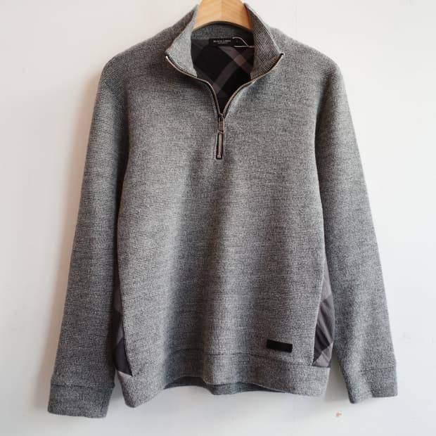 BLACK LABEL CRESTBRIDGE 하프집업 니트 