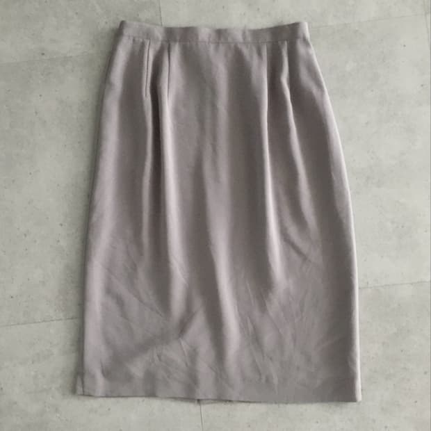 Japanese vintage satin skirt
