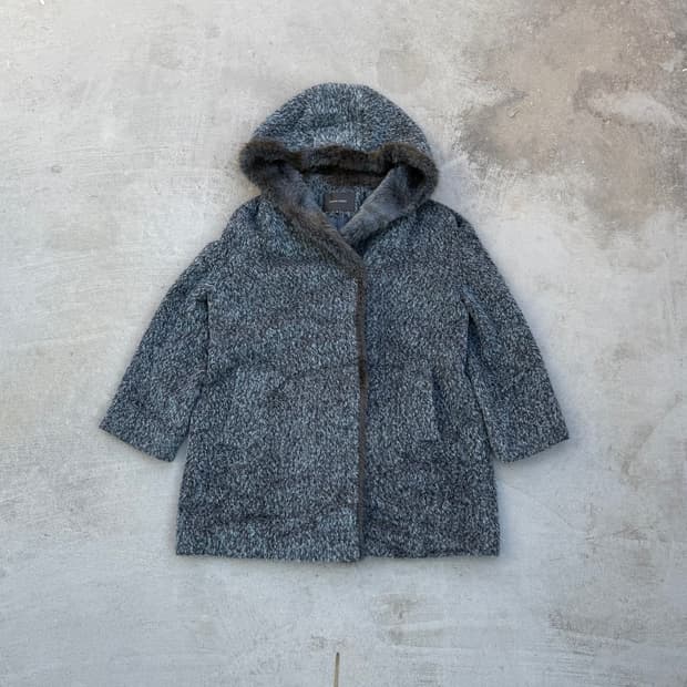 EMCEE 알파카 퍼 자켓