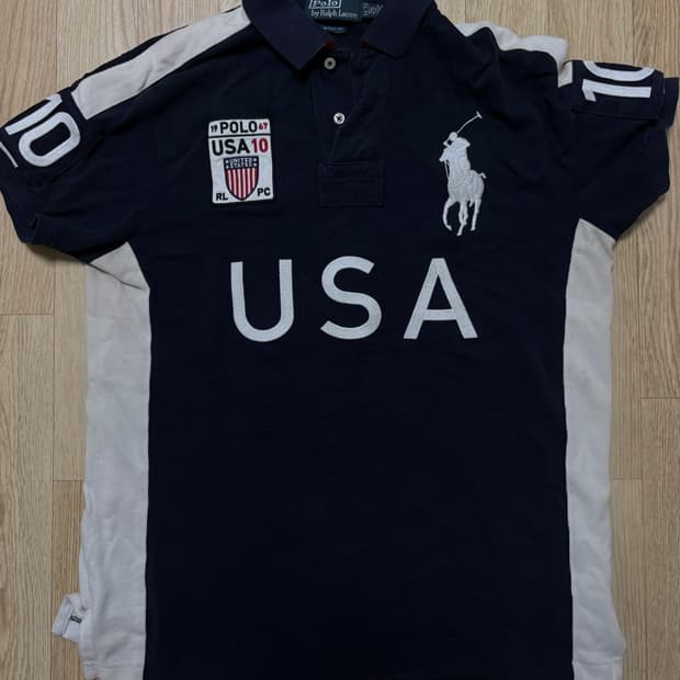 폴로 빅포니 USA 티