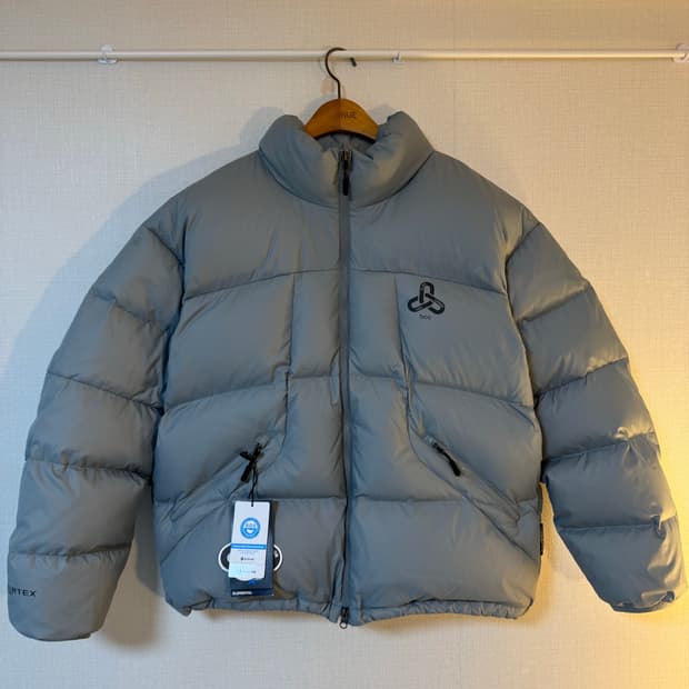 [XL]블랙야크 퍼텍스 덕다운 패딩 스카이블루