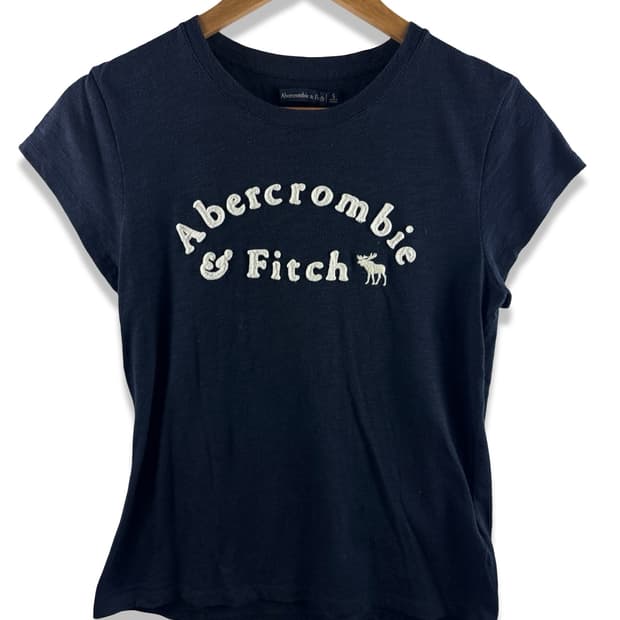 아베크롬비 아치로고 딱붙 티셔츠2800