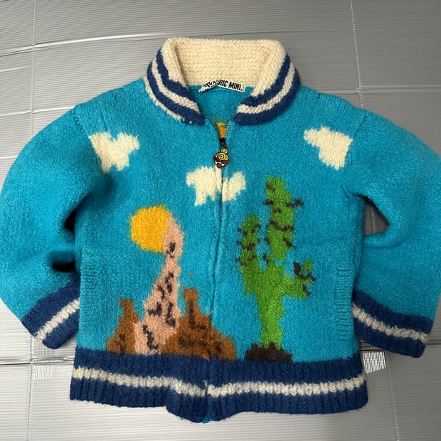 히스테릭 미니 코위찬 자켓