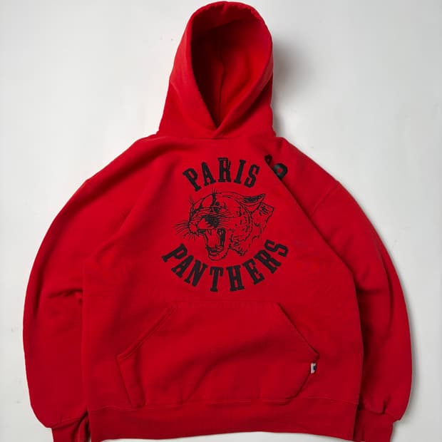 90s Russell Hoodie (red)