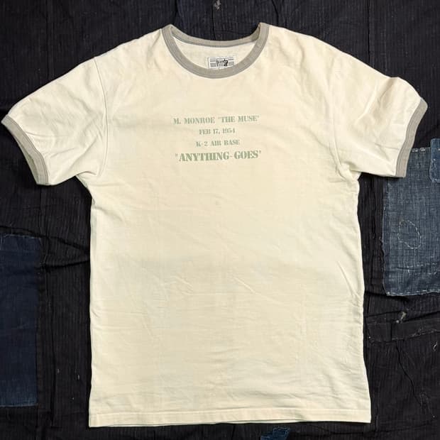 모쿠토 Anything-Goes 링거티 - 올리브 M/L/XL