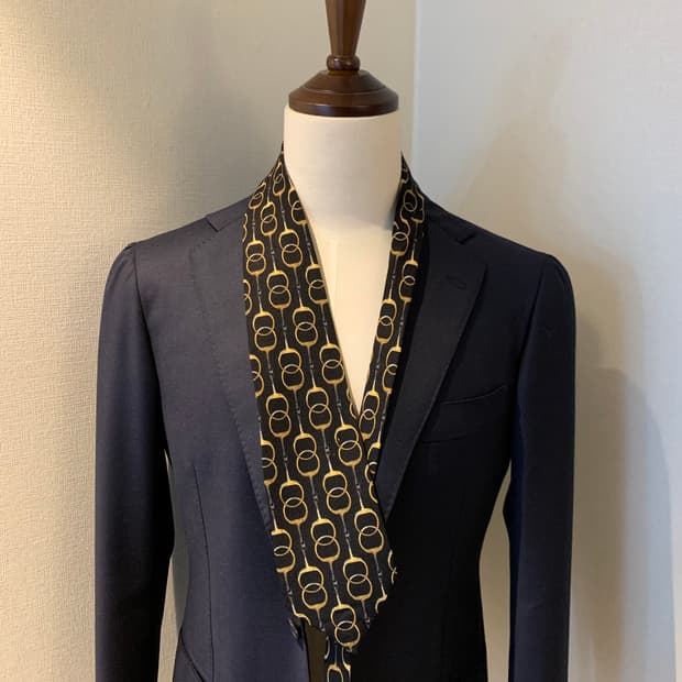 셀린느(CELINE) 명품넥타이 클래식 정장패션 블랙컬러 A등급