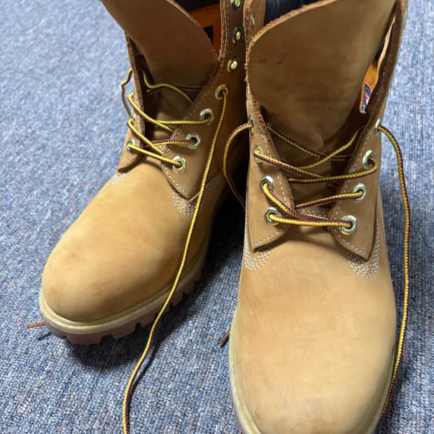 팀버랜드 프리미엄 6인치 워터프루프 부츠 위트 누벅 Timberland