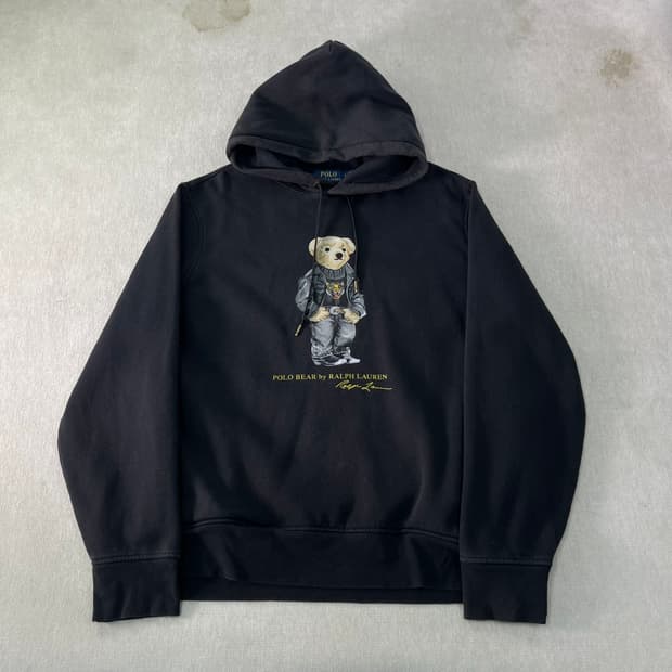 100 폴로랄프로렌 스텐딩 베어 타이거 후드티