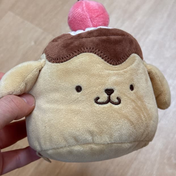 체리 폼푸동전지갑키링