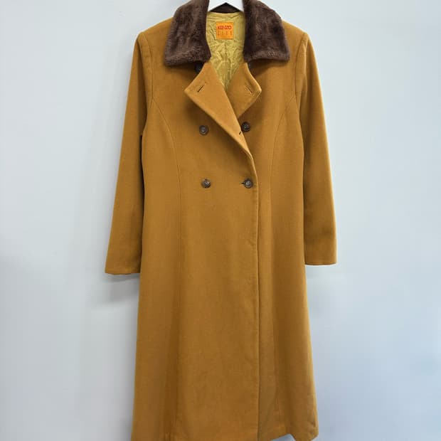 겐조 퍼카라 디자인 롱코트