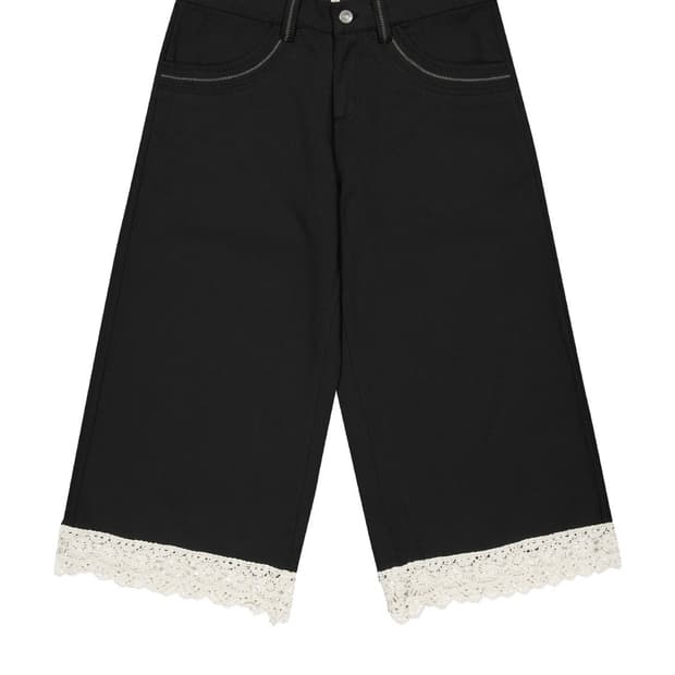 코이세이오 레이스 팬츠 블랙2