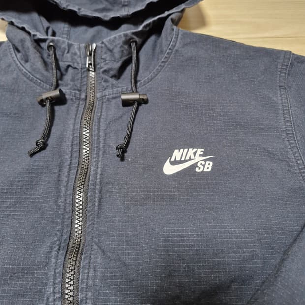 [XL] nike sb 립스탑 아노락 스케이트보드 자켓